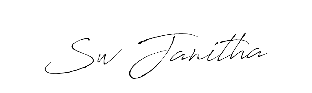 Make a short Sw Janitha signature style. Manage your documents anywhere anytime using Antro_Vectra. Create and add eSignatures, submit forms, share and send files easily. Sw Janitha signature style 6 images and pictures png