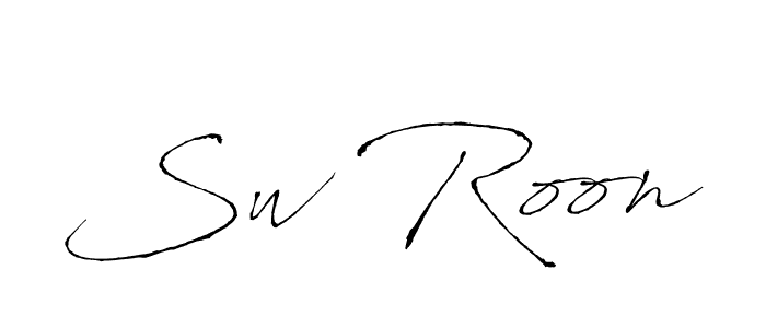 if you are searching for the best signature style for your name Sw Roon. so please give up your signature search. here we have designed multiple signature styles  using Antro_Vectra. Sw Roon signature style 6 images and pictures png