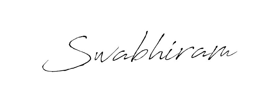 You should practise on your own different ways (Antro_Vectra) to write your name (Swabhiram) in signature. don't let someone else do it for you. Swabhiram signature style 6 images and pictures png