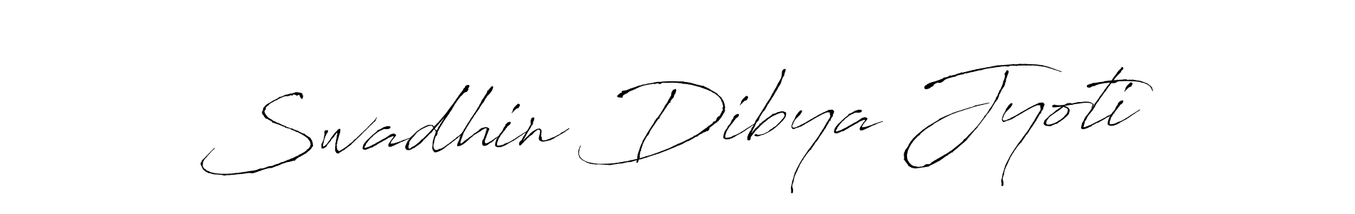 Antro_Vectra is a professional signature style that is perfect for those who want to add a touch of class to their signature. It is also a great choice for those who want to make their signature more unique. Get Swadhin Dibya Jyoti name to fancy signature for free. Swadhin Dibya Jyoti signature style 6 images and pictures png