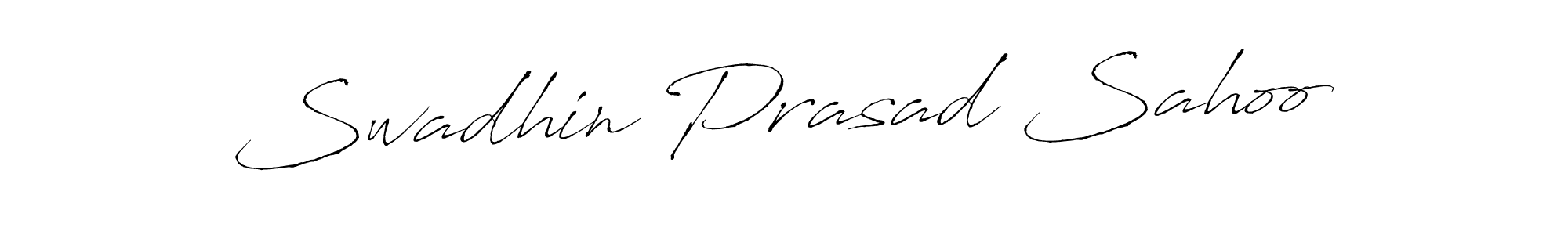 It looks lik you need a new signature style for name Swadhin Prasad Sahoo. Design unique handwritten (Antro_Vectra) signature with our free signature maker in just a few clicks. Swadhin Prasad Sahoo signature style 6 images and pictures png