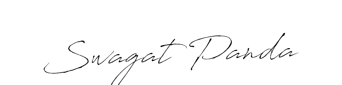 Swagat Panda stylish signature style. Best Handwritten Sign (Antro_Vectra) for my name. Handwritten Signature Collection Ideas for my name Swagat Panda. Swagat Panda signature style 6 images and pictures png