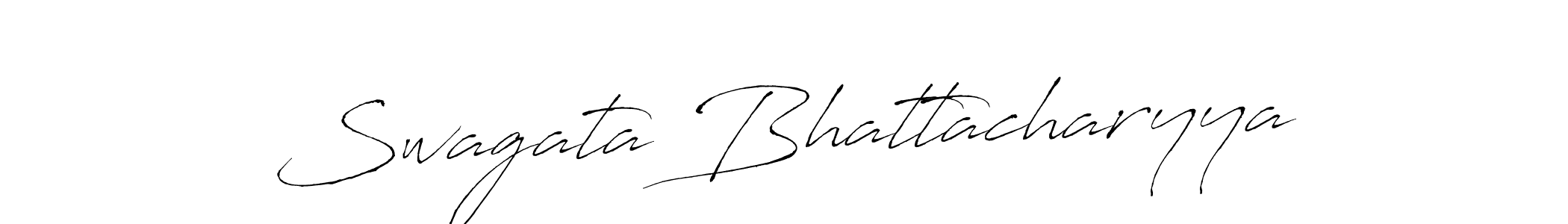 Swagata Bhattacharyya stylish signature style. Best Handwritten Sign (Antro_Vectra) for my name. Handwritten Signature Collection Ideas for my name Swagata Bhattacharyya. Swagata Bhattacharyya signature style 6 images and pictures png