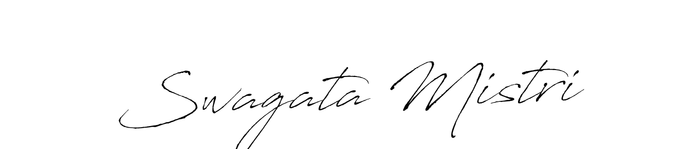 The best way (Antro_Vectra) to make a short signature is to pick only two or three words in your name. The name Swagata Mistri include a total of six letters. For converting this name. Swagata Mistri signature style 6 images and pictures png