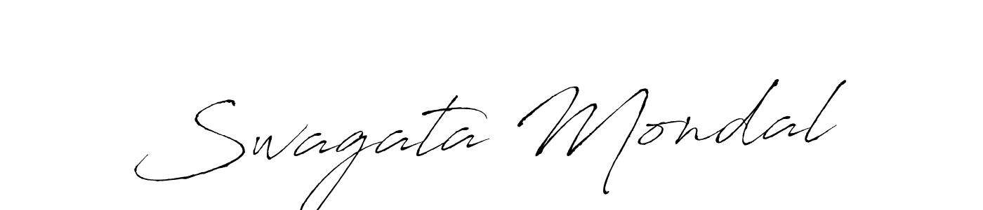 Use a signature maker to create a handwritten signature online. With this signature software, you can design (Antro_Vectra) your own signature for name Swagata Mondal. Swagata Mondal signature style 6 images and pictures png