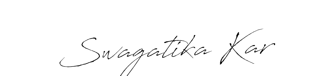 Antro_Vectra is a professional signature style that is perfect for those who want to add a touch of class to their signature. It is also a great choice for those who want to make their signature more unique. Get Swagatika Kar name to fancy signature for free. Swagatika Kar signature style 6 images and pictures png