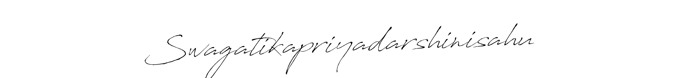 How to make Swagatikapriyadarshinisahu signature? Antro_Vectra is a professional autograph style. Create handwritten signature for Swagatikapriyadarshinisahu name. Swagatikapriyadarshinisahu signature style 6 images and pictures png