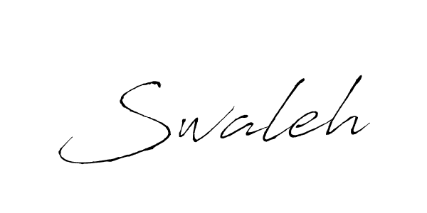 The best way (Antro_Vectra) to make a short signature is to pick only two or three words in your name. The name Swaleh include a total of six letters. For converting this name. Swaleh signature style 6 images and pictures png