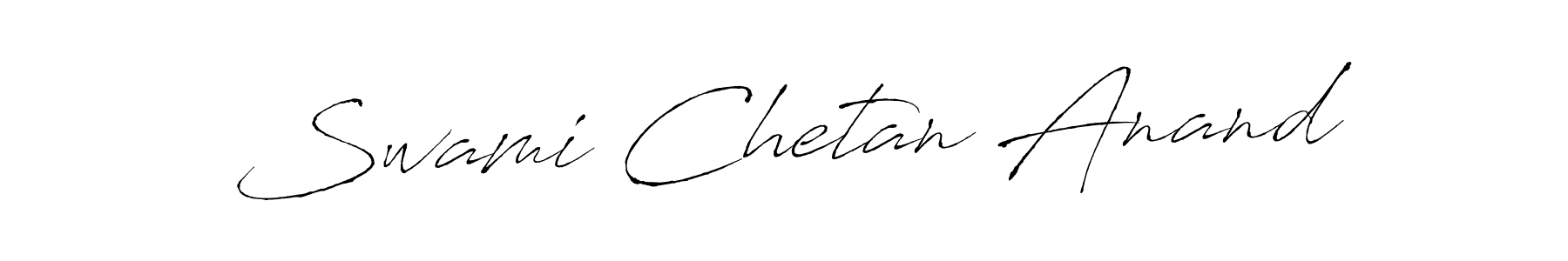 How to make Swami Chetan Anand name signature. Use Antro_Vectra style for creating short signs online. This is the latest handwritten sign. Swami Chetan Anand signature style 6 images and pictures png