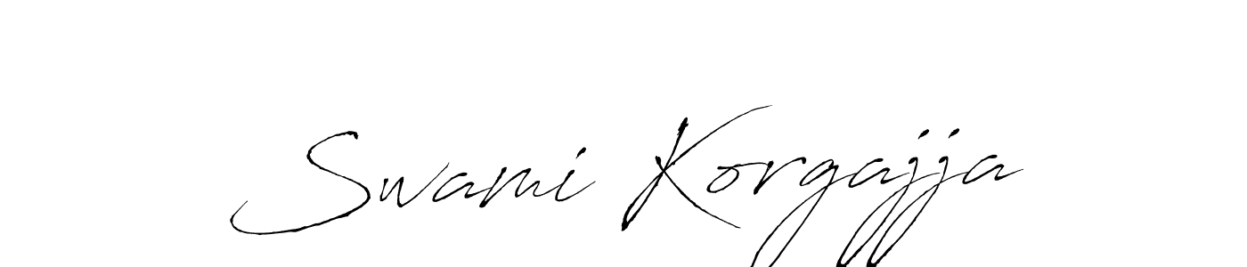 You should practise on your own different ways (Antro_Vectra) to write your name (Swami Korgajja) in signature. don't let someone else do it for you. Swami Korgajja signature style 6 images and pictures png