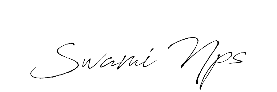 Make a beautiful signature design for name Swami Nps. Use this online signature maker to create a handwritten signature for free. Swami Nps signature style 6 images and pictures png