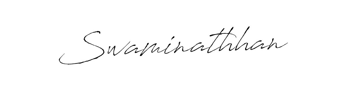 Create a beautiful signature design for name Swaminathhan. With this signature (Antro_Vectra) fonts, you can make a handwritten signature for free. Swaminathhan signature style 6 images and pictures png