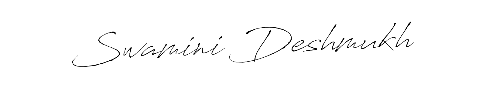 It looks lik you need a new signature style for name Swamini Deshmukh. Design unique handwritten (Antro_Vectra) signature with our free signature maker in just a few clicks. Swamini Deshmukh signature style 6 images and pictures png