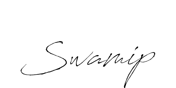 How to make Swamip name signature. Use Antro_Vectra style for creating short signs online. This is the latest handwritten sign. Swamip signature style 6 images and pictures png