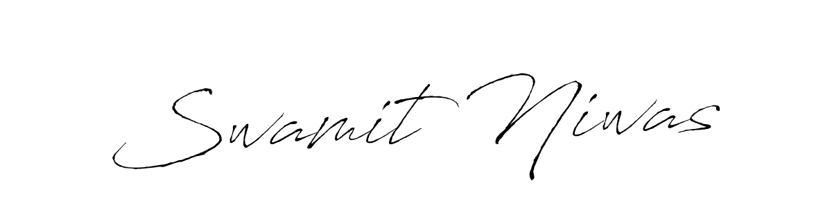 Also we have Swamit Niwas name is the best signature style. Create professional handwritten signature collection using Antro_Vectra autograph style. Swamit Niwas signature style 6 images and pictures png