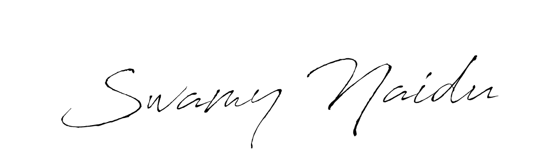 Use a signature maker to create a handwritten signature online. With this signature software, you can design (Antro_Vectra) your own signature for name Swamy Naidu. Swamy Naidu signature style 6 images and pictures png