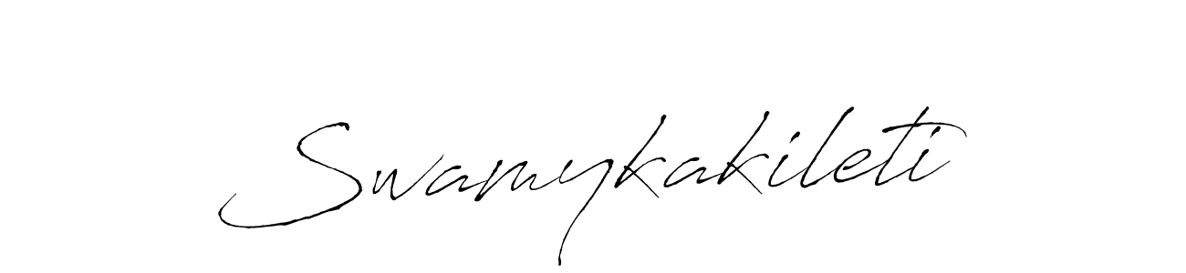 Similarly Antro_Vectra is the best handwritten signature design. Signature creator online .You can use it as an online autograph creator for name Swamykakileti. Swamykakileti signature style 6 images and pictures png