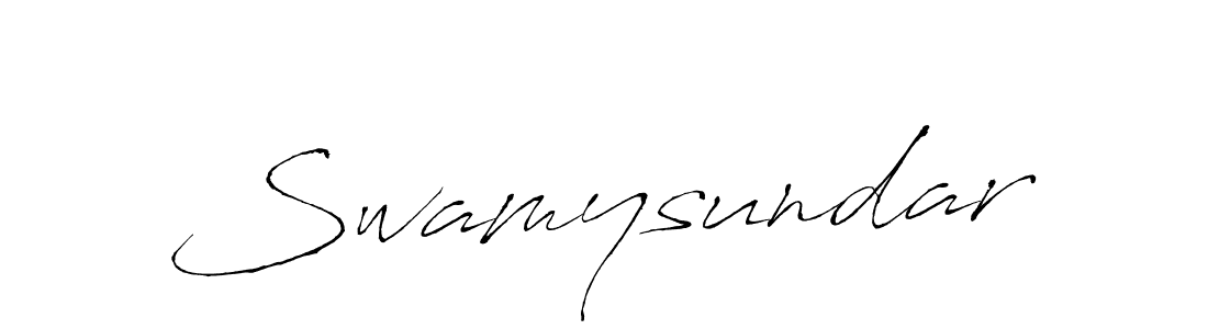 Use a signature maker to create a handwritten signature online. With this signature software, you can design (Antro_Vectra) your own signature for name Swamysundar. Swamysundar signature style 6 images and pictures png