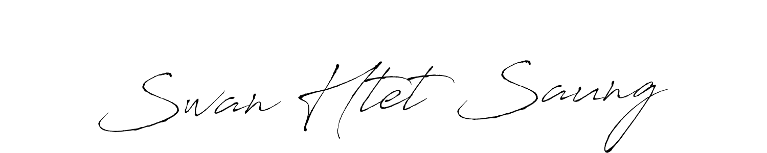 It looks lik you need a new signature style for name Swan Htet Saung. Design unique handwritten (Antro_Vectra) signature with our free signature maker in just a few clicks. Swan Htet Saung signature style 6 images and pictures png