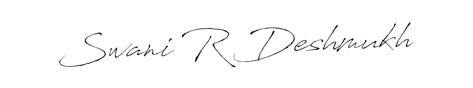 Use a signature maker to create a handwritten signature online. With this signature software, you can design (Antro_Vectra) your own signature for name Swani R Deshmukh. Swani R Deshmukh signature style 6 images and pictures png