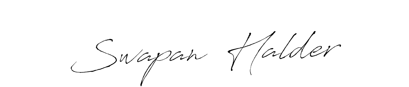 How to make Swapan  Halder signature? Antro_Vectra is a professional autograph style. Create handwritten signature for Swapan  Halder name. Swapan  Halder signature style 6 images and pictures png