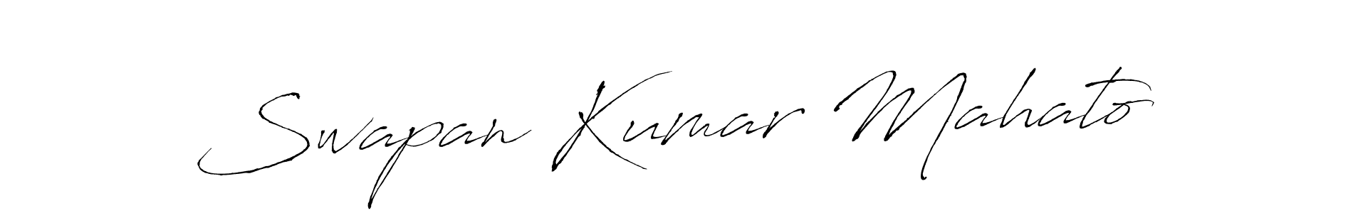 Also we have Swapan Kumar Mahato name is the best signature style. Create professional handwritten signature collection using Antro_Vectra autograph style. Swapan Kumar Mahato signature style 6 images and pictures png