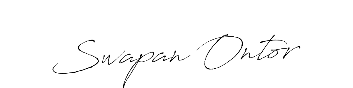 Make a beautiful signature design for name Swapan Ontor. Use this online signature maker to create a handwritten signature for free. Swapan Ontor signature style 6 images and pictures png