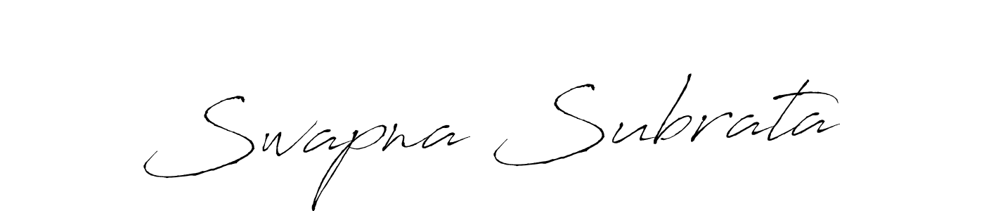 It looks lik you need a new signature style for name Swapna Subrata. Design unique handwritten (Antro_Vectra) signature with our free signature maker in just a few clicks. Swapna Subrata signature style 6 images and pictures png