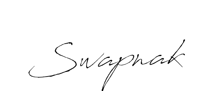 Use a signature maker to create a handwritten signature online. With this signature software, you can design (Antro_Vectra) your own signature for name Swapnak. Swapnak signature style 6 images and pictures png