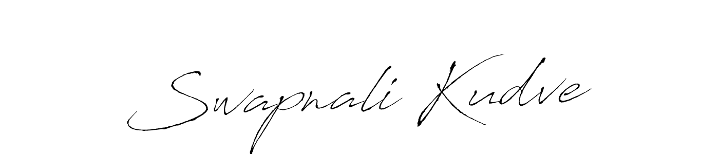 Make a beautiful signature design for name Swapnali Kudve. With this signature (Antro_Vectra) style, you can create a handwritten signature for free. Swapnali Kudve signature style 6 images and pictures png