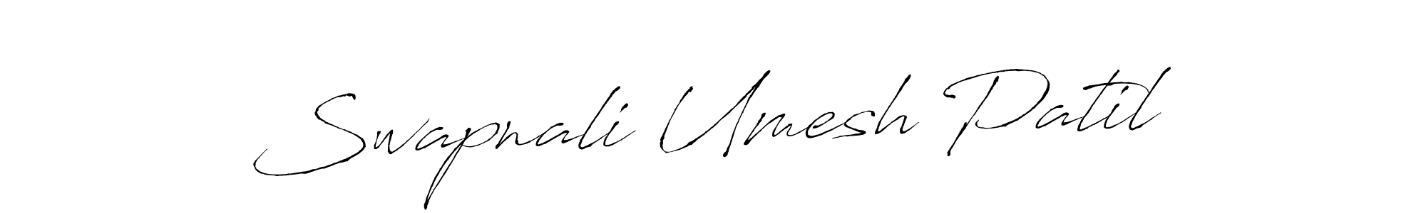 Antro_Vectra is a professional signature style that is perfect for those who want to add a touch of class to their signature. It is also a great choice for those who want to make their signature more unique. Get Swapnali Umesh Patil name to fancy signature for free. Swapnali Umesh Patil signature style 6 images and pictures png