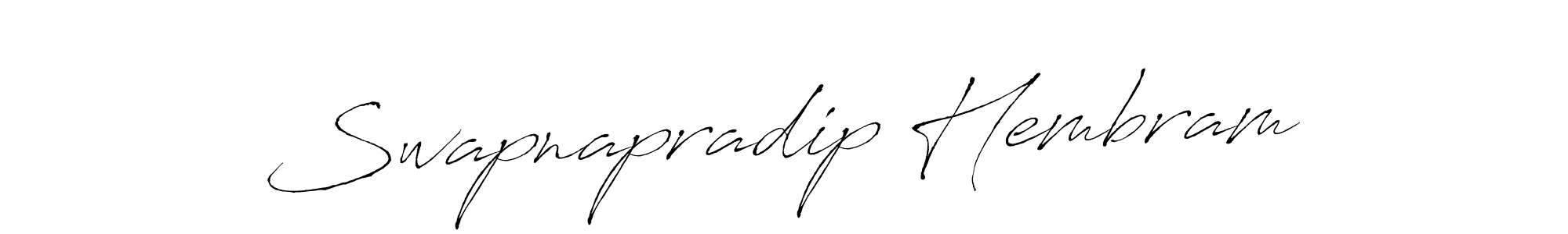 It looks lik you need a new signature style for name Swapnapradip Hembram. Design unique handwritten (Antro_Vectra) signature with our free signature maker in just a few clicks. Swapnapradip Hembram signature style 6 images and pictures png