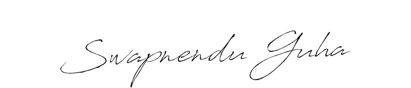 It looks lik you need a new signature style for name Swapnendu Guha. Design unique handwritten (Antro_Vectra) signature with our free signature maker in just a few clicks. Swapnendu Guha signature style 6 images and pictures png