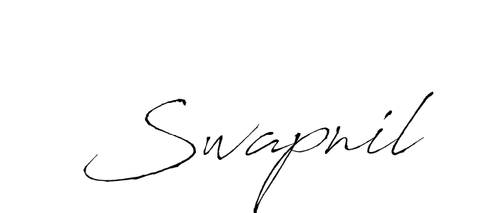 Design your own signature with our free online signature maker. With this signature software, you can create a handwritten (Antro_Vectra) signature for name Swapnil. Swapnil signature style 6 images and pictures png