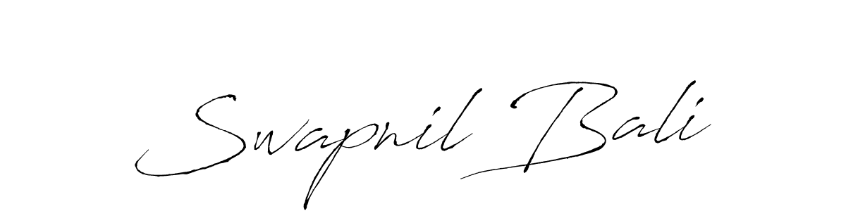 Swapnil Bali stylish signature style. Best Handwritten Sign (Antro_Vectra) for my name. Handwritten Signature Collection Ideas for my name Swapnil Bali. Swapnil Bali signature style 6 images and pictures png