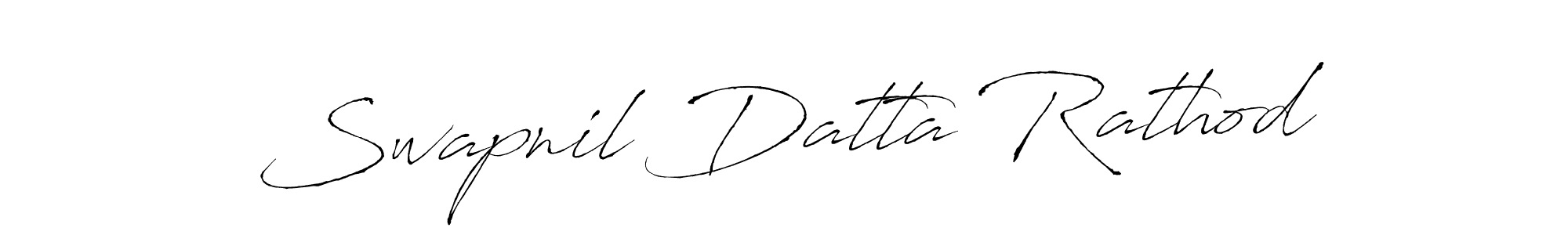 Use a signature maker to create a handwritten signature online. With this signature software, you can design (Antro_Vectra) your own signature for name Swapnil Datta Rathod. Swapnil Datta Rathod signature style 6 images and pictures png