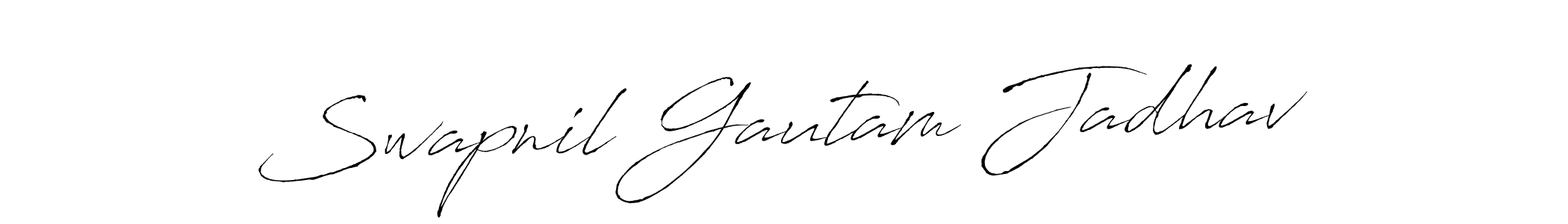 This is the best signature style for the Swapnil Gautam Jadhav name. Also you like these signature font (Antro_Vectra). Mix name signature. Swapnil Gautam Jadhav signature style 6 images and pictures png