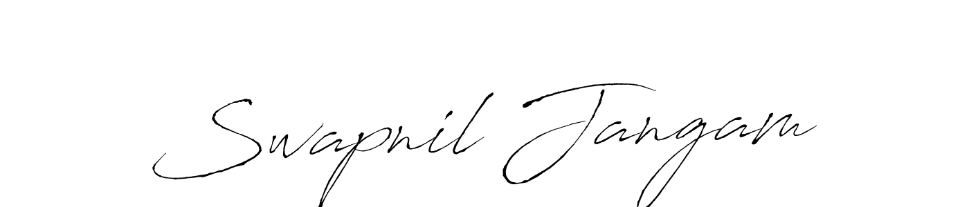 You should practise on your own different ways (Antro_Vectra) to write your name (Swapnil Jangam) in signature. don't let someone else do it for you. Swapnil Jangam signature style 6 images and pictures png