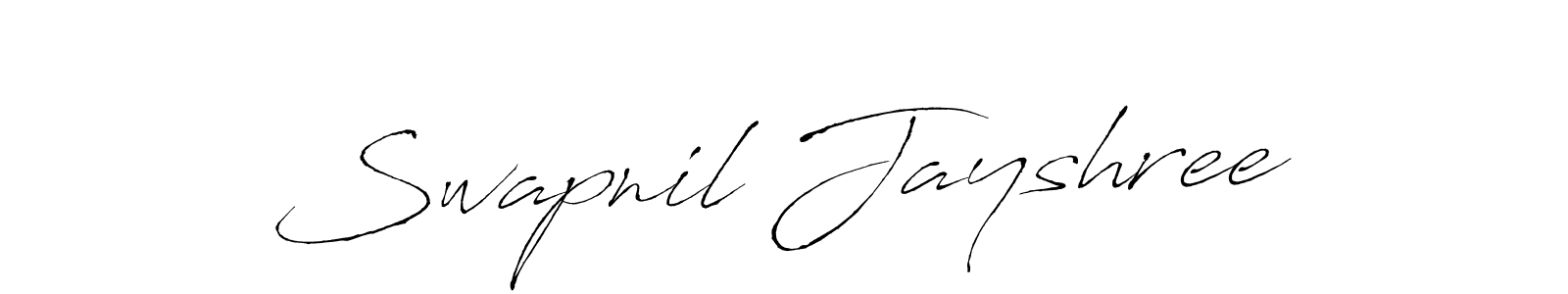 How to make Swapnil Jayshree signature? Antro_Vectra is a professional autograph style. Create handwritten signature for Swapnil Jayshree name. Swapnil Jayshree signature style 6 images and pictures png