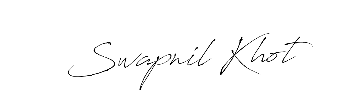 This is the best signature style for the Swapnil Khot name. Also you like these signature font (Antro_Vectra). Mix name signature. Swapnil Khot signature style 6 images and pictures png