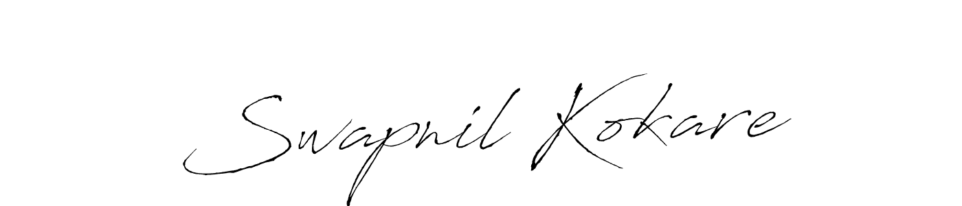 You should practise on your own different ways (Antro_Vectra) to write your name (Swapnil Kokare) in signature. don't let someone else do it for you. Swapnil Kokare signature style 6 images and pictures png