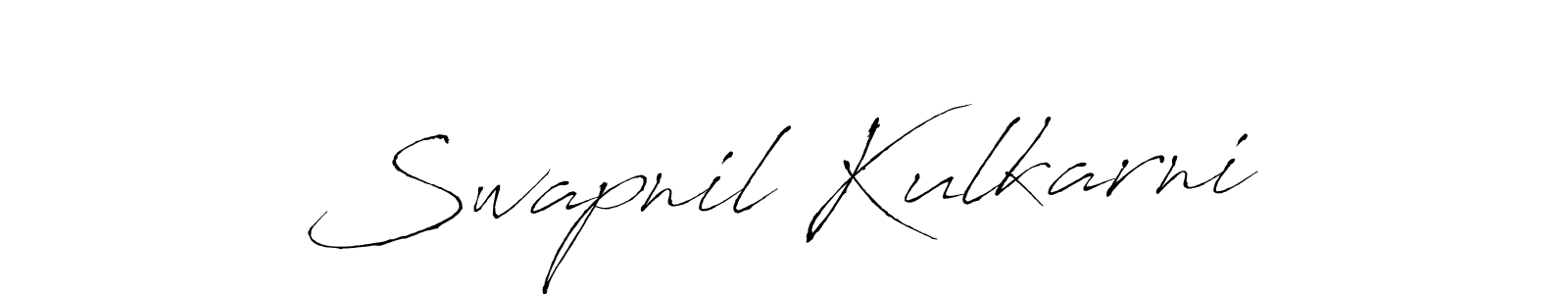 Use a signature maker to create a handwritten signature online. With this signature software, you can design (Antro_Vectra) your own signature for name Swapnil Kulkarni. Swapnil Kulkarni signature style 6 images and pictures png