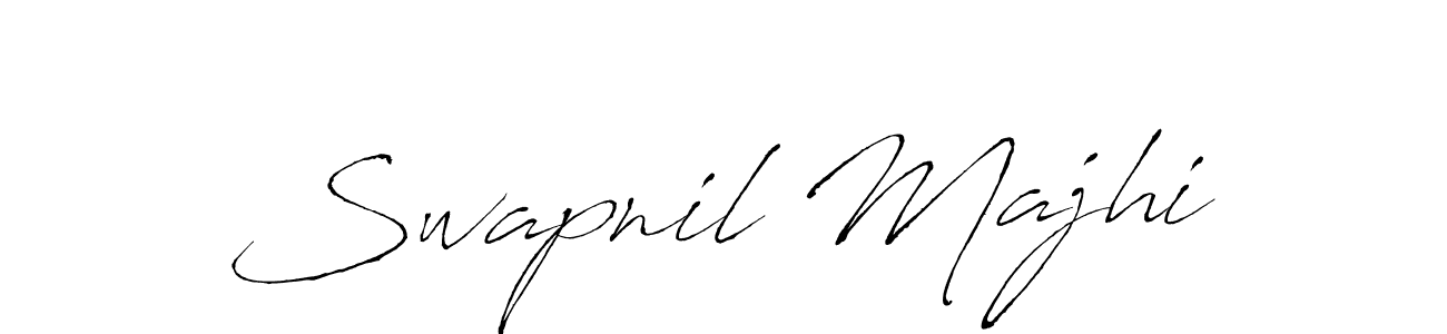 Make a beautiful signature design for name Swapnil Majhi. With this signature (Antro_Vectra) style, you can create a handwritten signature for free. Swapnil Majhi signature style 6 images and pictures png