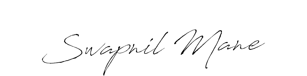 Create a beautiful signature design for name Swapnil Mane. With this signature (Antro_Vectra) fonts, you can make a handwritten signature for free. Swapnil Mane signature style 6 images and pictures png