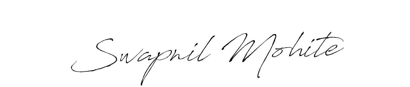 Use a signature maker to create a handwritten signature online. With this signature software, you can design (Antro_Vectra) your own signature for name Swapnil Mohite. Swapnil Mohite signature style 6 images and pictures png