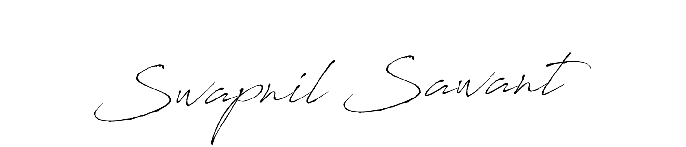 Swapnil Sawant stylish signature style. Best Handwritten Sign (Antro_Vectra) for my name. Handwritten Signature Collection Ideas for my name Swapnil Sawant. Swapnil Sawant signature style 6 images and pictures png