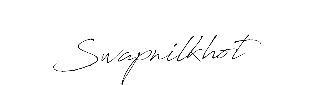 Use a signature maker to create a handwritten signature online. With this signature software, you can design (Antro_Vectra) your own signature for name Swapnilkhot. Swapnilkhot signature style 6 images and pictures png