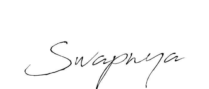 How to make Swapnya signature? Antro_Vectra is a professional autograph style. Create handwritten signature for Swapnya name. Swapnya signature style 6 images and pictures png