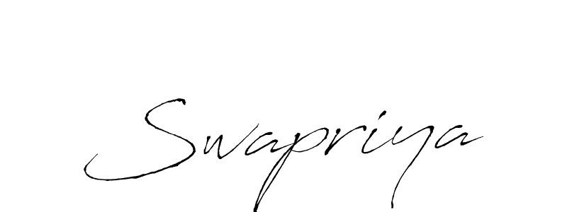 The best way (Antro_Vectra) to make a short signature is to pick only two or three words in your name. The name Swapriya include a total of six letters. For converting this name. Swapriya signature style 6 images and pictures png