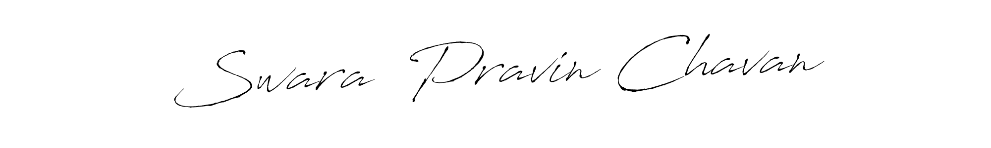 You should practise on your own different ways (Antro_Vectra) to write your name (Swara  Pravin Chavan) in signature. don't let someone else do it for you. Swara  Pravin Chavan signature style 6 images and pictures png